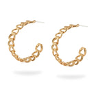 Large Chain Hoops
