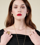 Petites Faith-Hope-Charity Triple Wax Seal Necklace