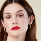 Hand Hoop Earrings (Pair)