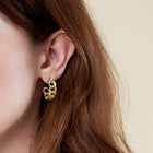 Small Chain Hoops