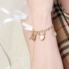 Mini Personalised Wax Seal Chain Bracelet