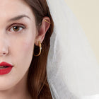 Hand Hoop Earrings (Pair)