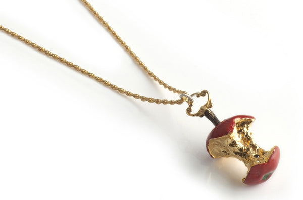 Red Relished Apple Necklace – Jessica de Lotz Jewellery