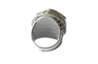 Moon Swoon Signet Ring with Diamonds