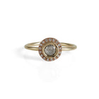 Luxe Petites Two-Tone Diamond Ring