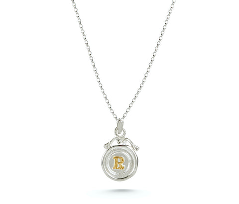 Mini Personalised Wax Seal Necklace