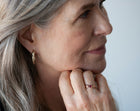 Hand Hoop Earrings (Pair)