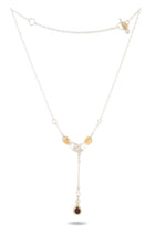 Chatelaine Hand Necklace with 'Our Blood' Drop Charm