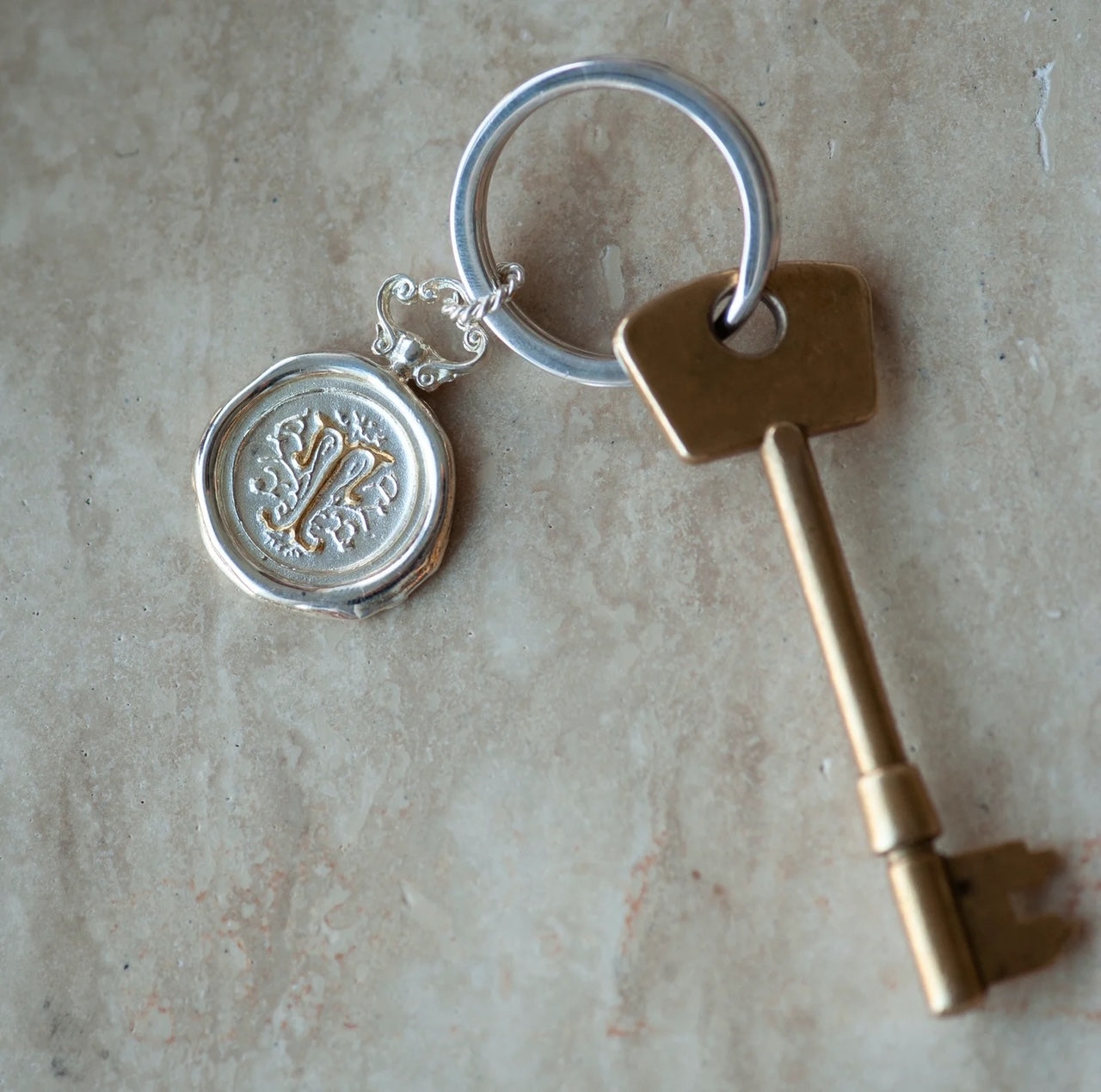 Mixed Wax Seal Keyring / Bag Charm