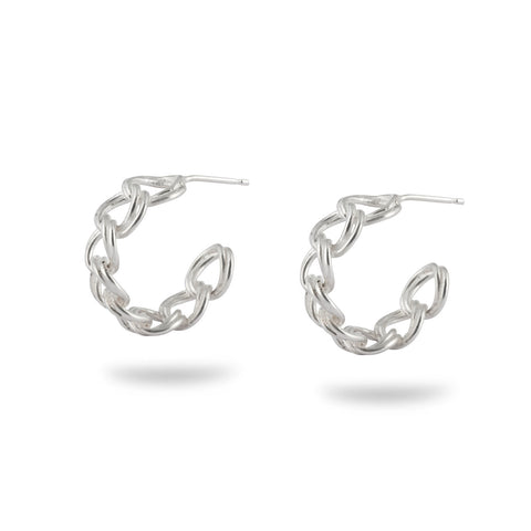 Small Chain Hoops