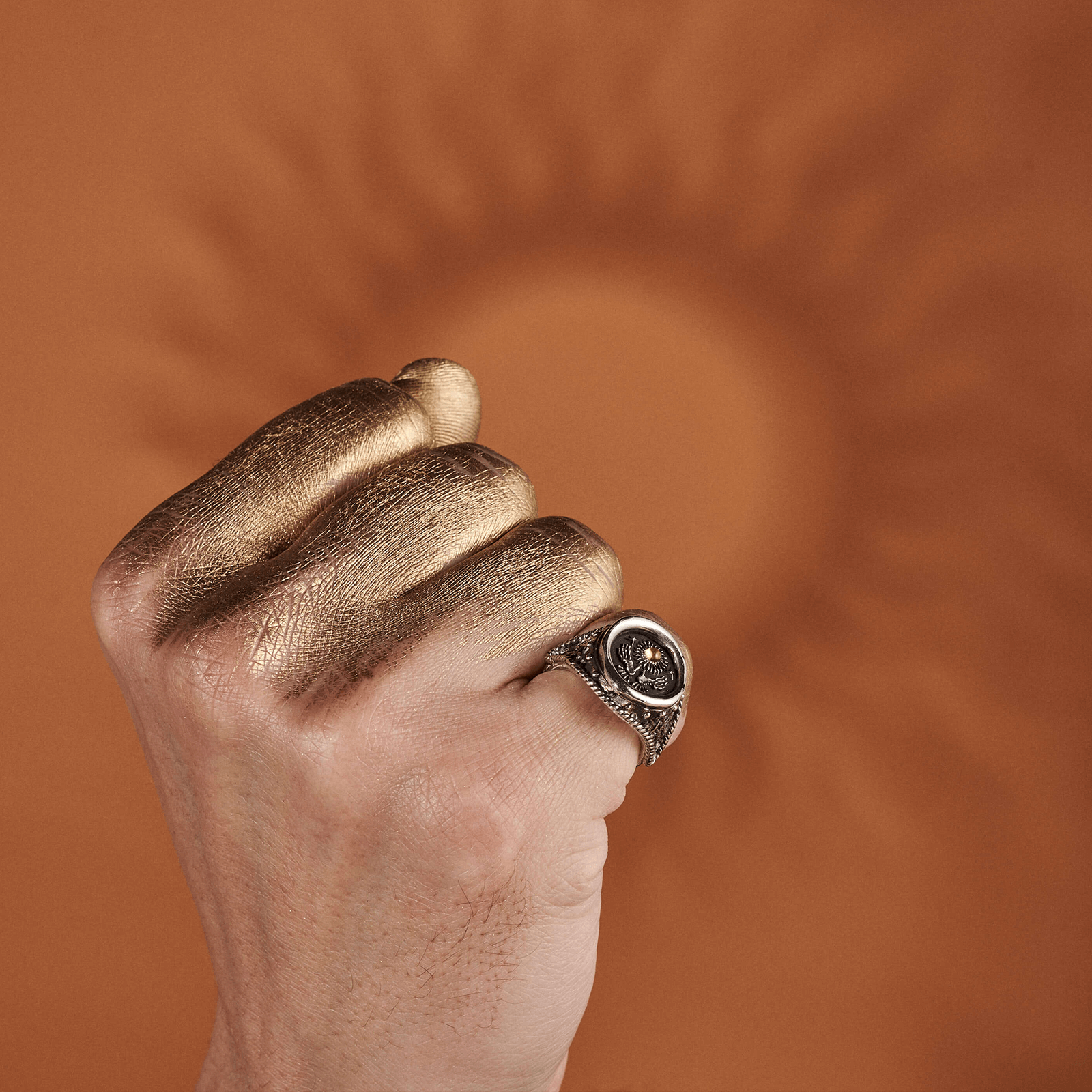 The Alchemical Sun Sovereign Ring