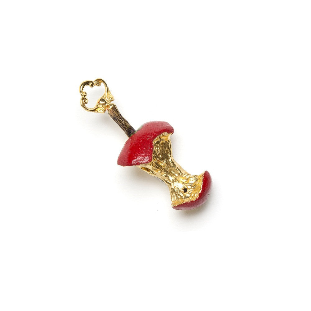 Red Relished Apple Brooch