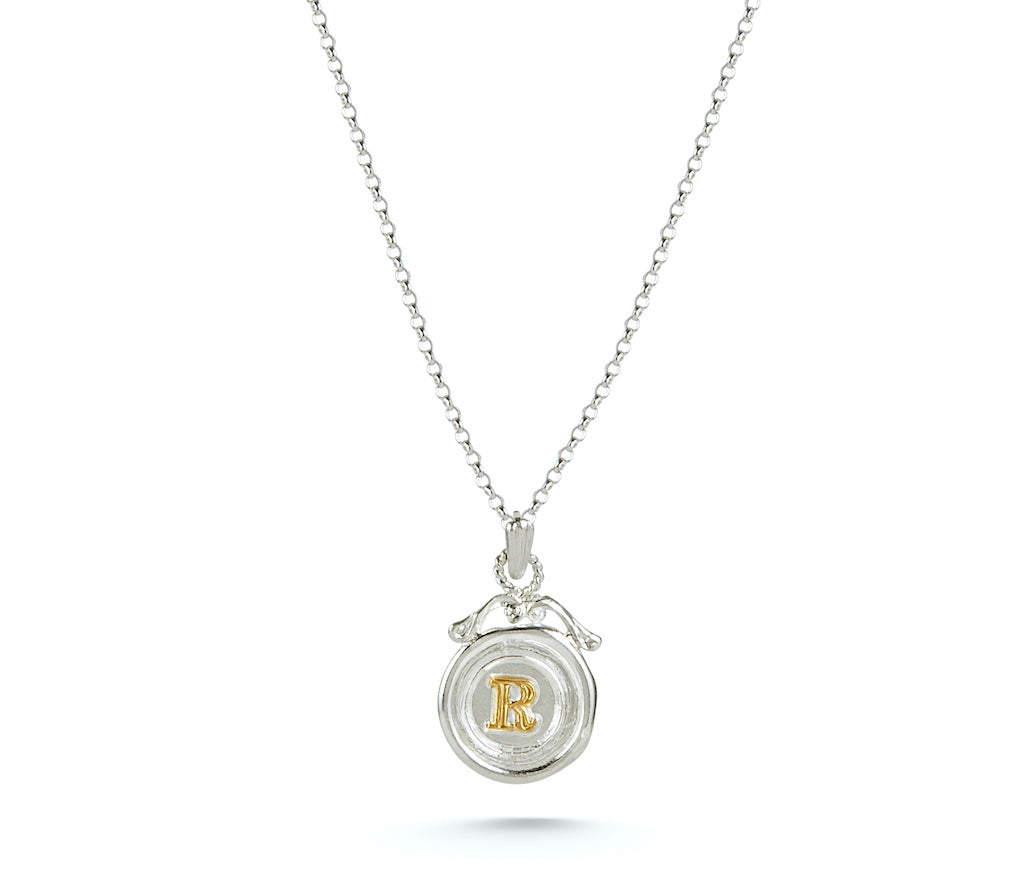Mini Personalised Wax Seal Necklace – Jessica de Lotz Jewellery