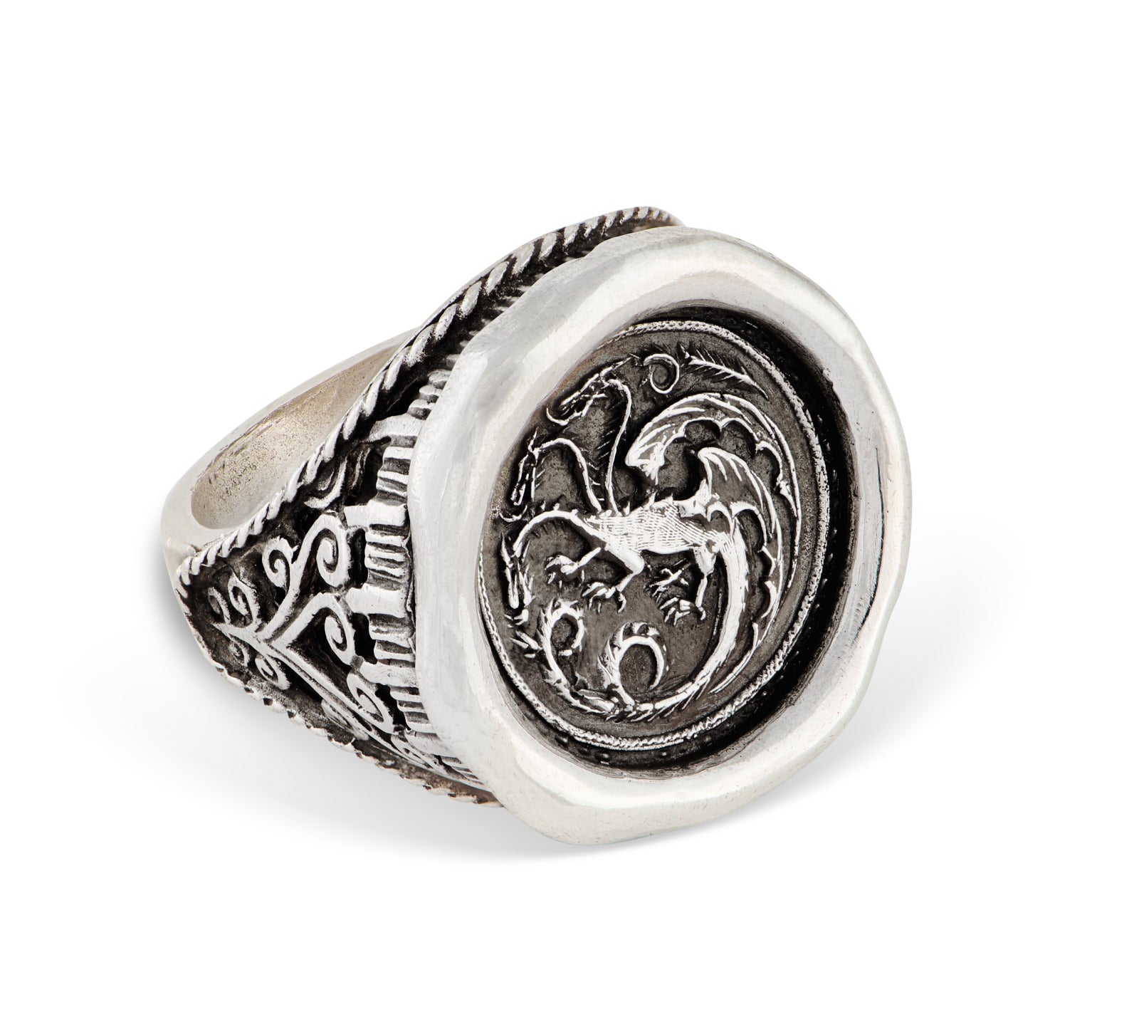 House of the Dragon & JdL Daemon Targaryen Wax Seal Sovereign Ring